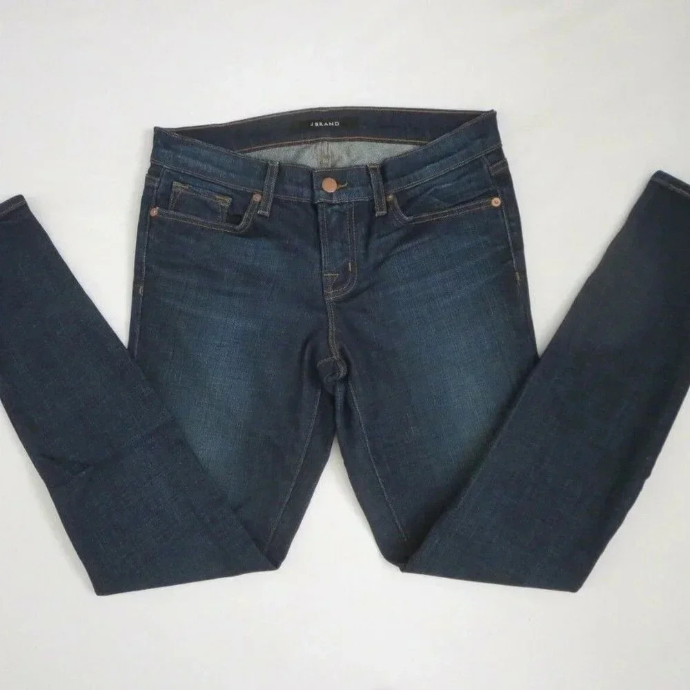 J Brand Size 26 Skinny Leg Jeans League Dark Wash